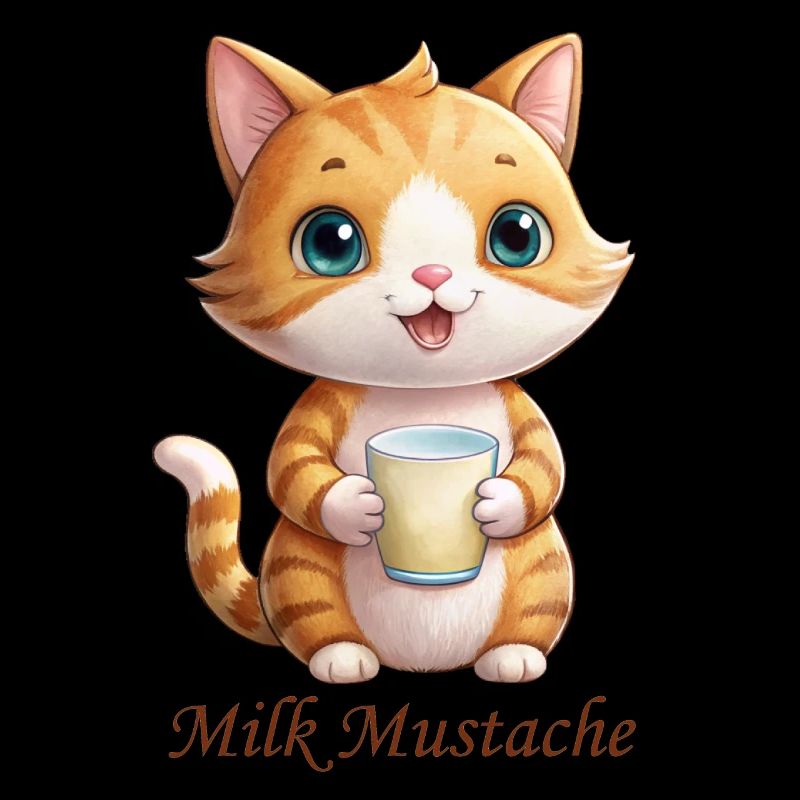 CHATS, MOUSTACHE DE LAIT