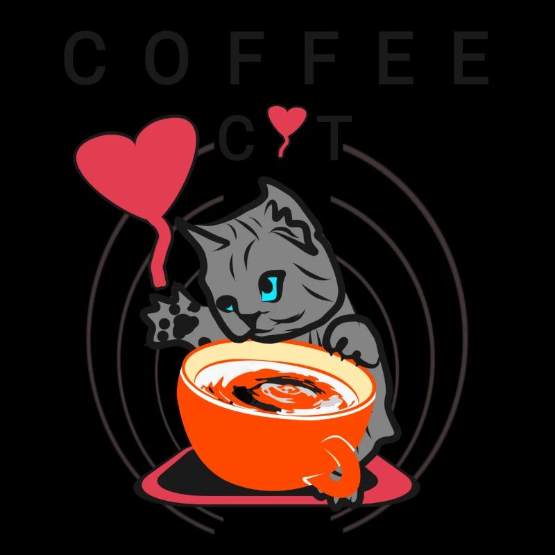 Coffee cat