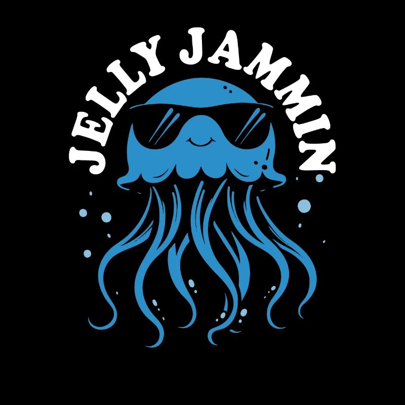 Jelly Jammin Jellyfish with Tentacles, Sea Creatures