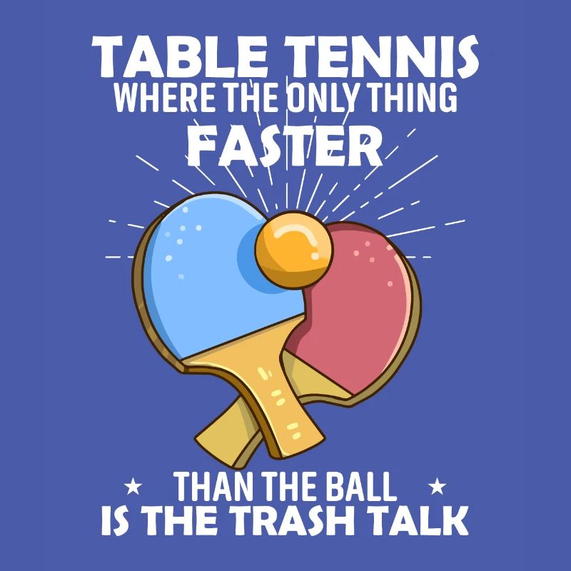 Tennis de table : où la seule chose plus rapide que le