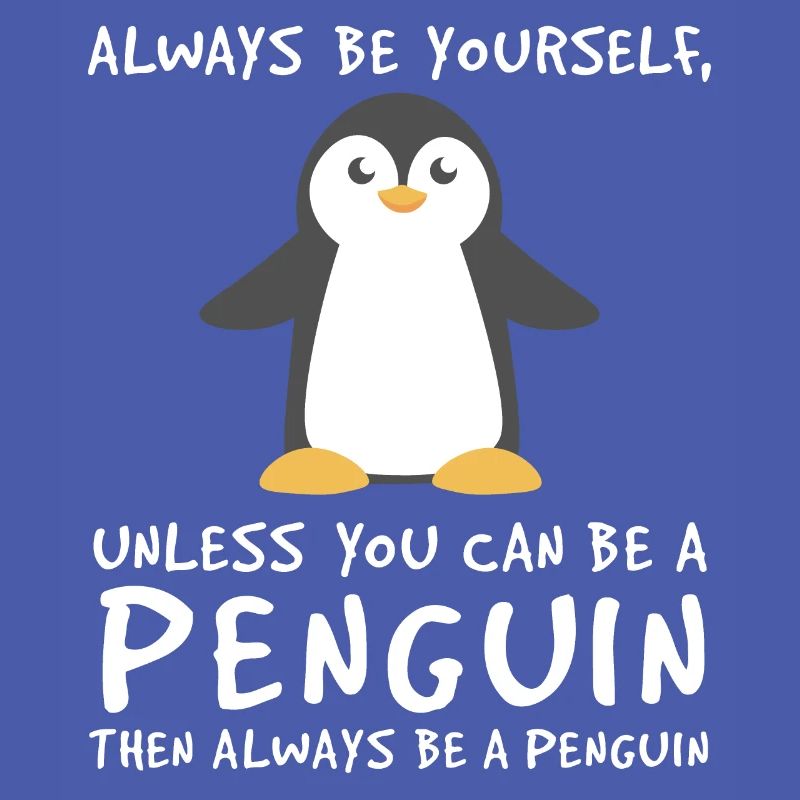 Sei ein Pinguin Winter Seevogel Pinguin