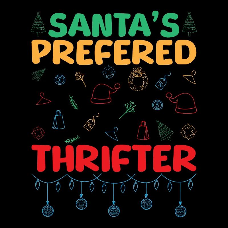Thrift Shopper Santa´s Prefered Thrifter Thrift