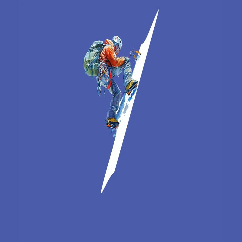 Extrem-Eiskletterer-Abenteuer Extreme Climber