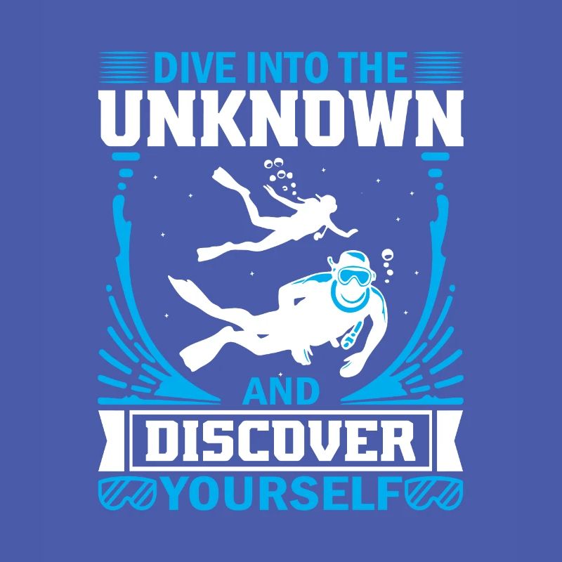 Dive into the unknown and discover yourself.