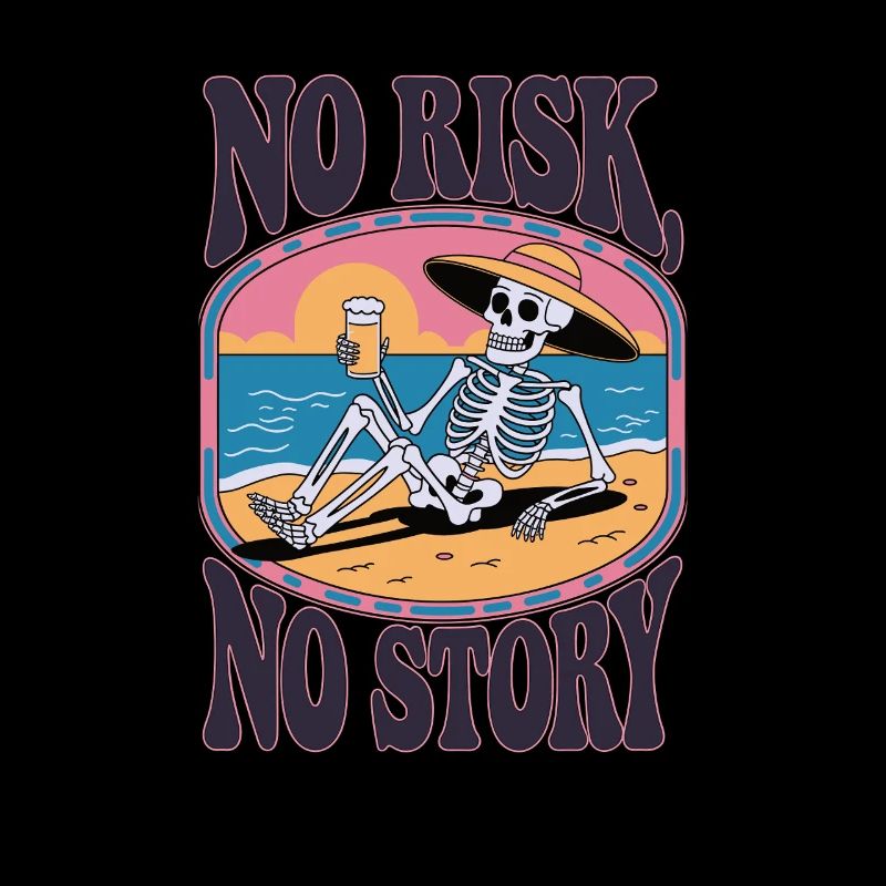 Pas de risque, pas d’histoire – Squelette sur la plage