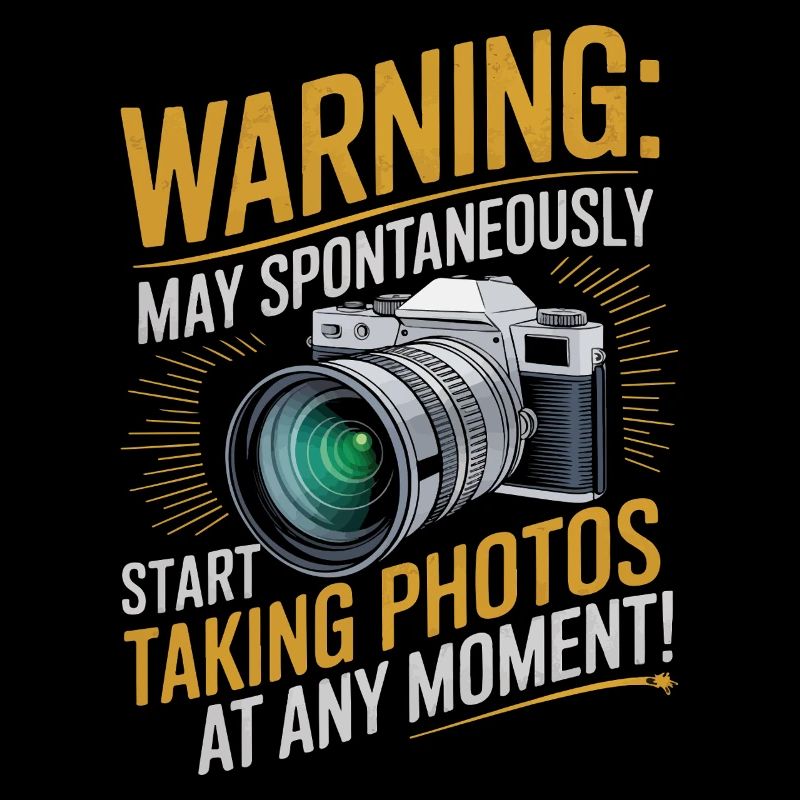 Warning: May spontaneously start taking photos at