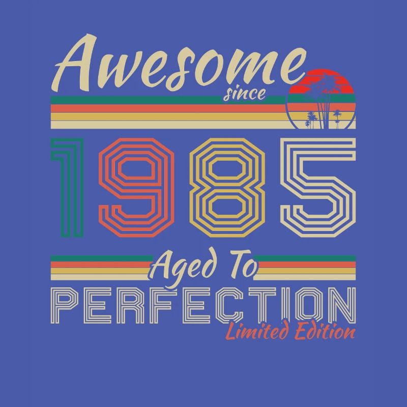 1985 Vintage-Retro-Geburtstagsgeschenk