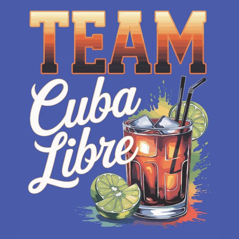 Cocktail Bartender Team Cuba Libre