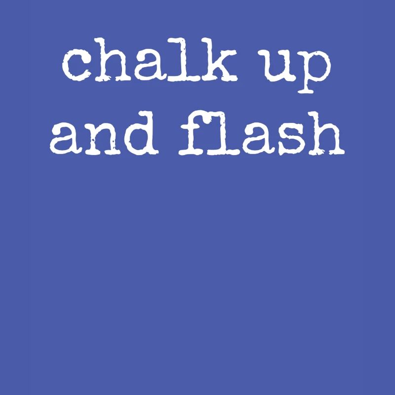 Boulderer Chalk Up et Flash Bouldering