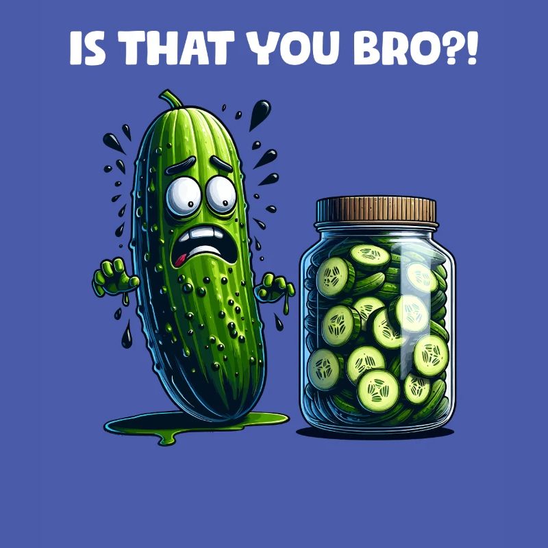 C’est toi mon frère ?! Cornichon de concombre Amateurs de concombre