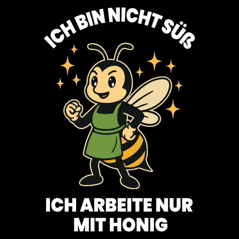 Bienen Imker Ich Bin Nicht Süß Honig Spruch