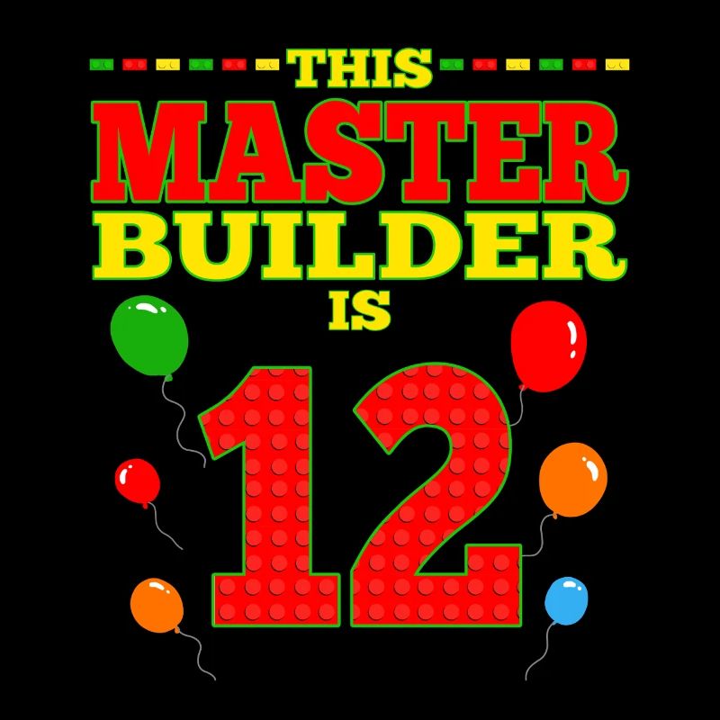 Master Builder 12 Years Old Block Building 12th