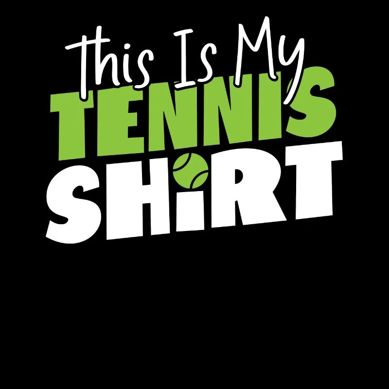 Funny Tennis Player Racket This Is