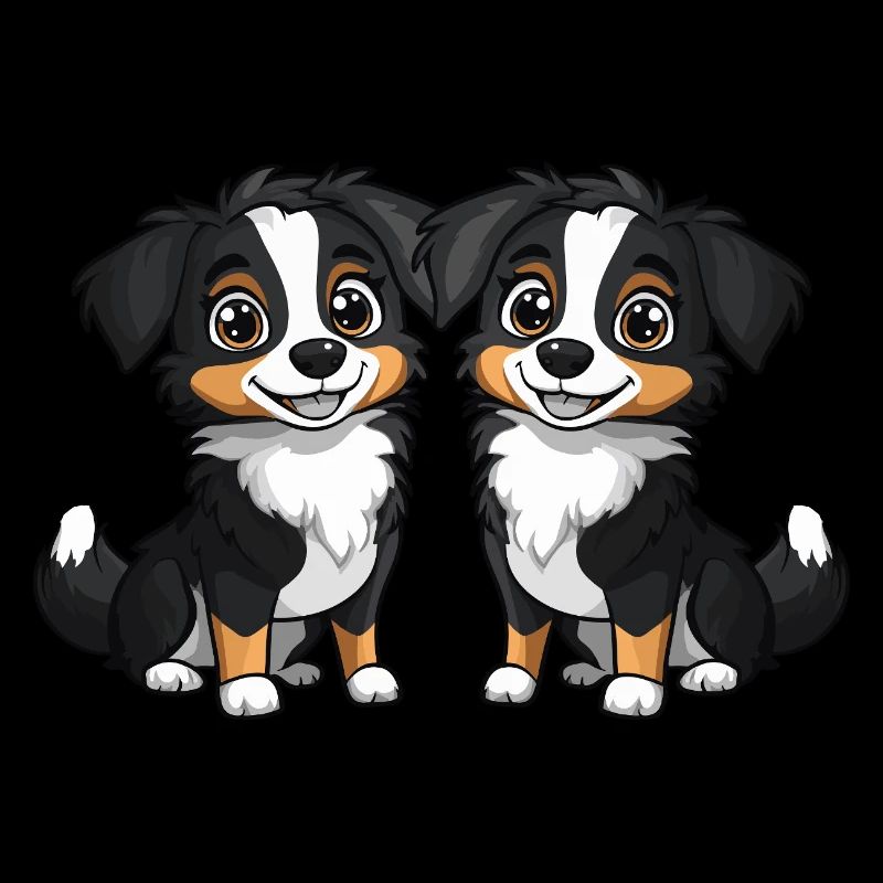 Australian Shepherd Dog Comic