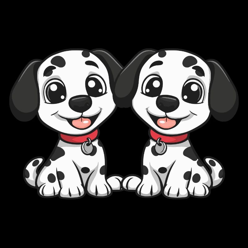 Dalmatiner Hund Comic