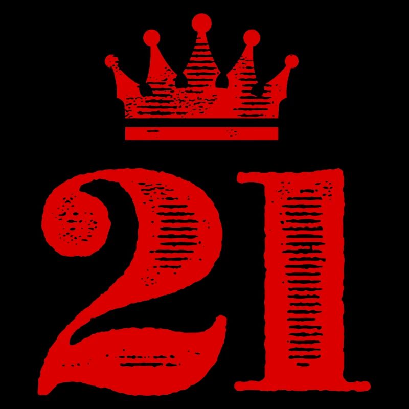 21 Number crown