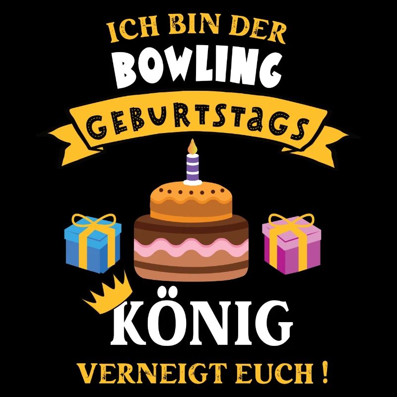 Bowling König Geburtstag Spieler Trainer Geb