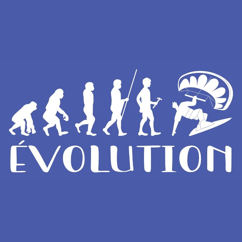 Evolution From Monkey To Surfer