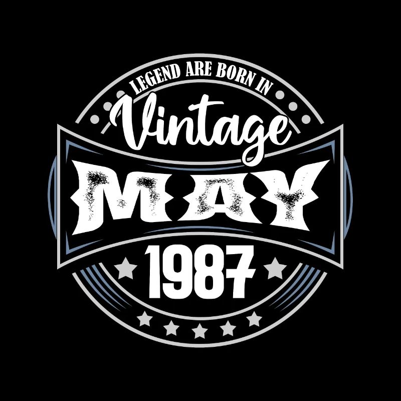 Mai 1987. Geburtstagsgeschenk Mai 1987. Mai