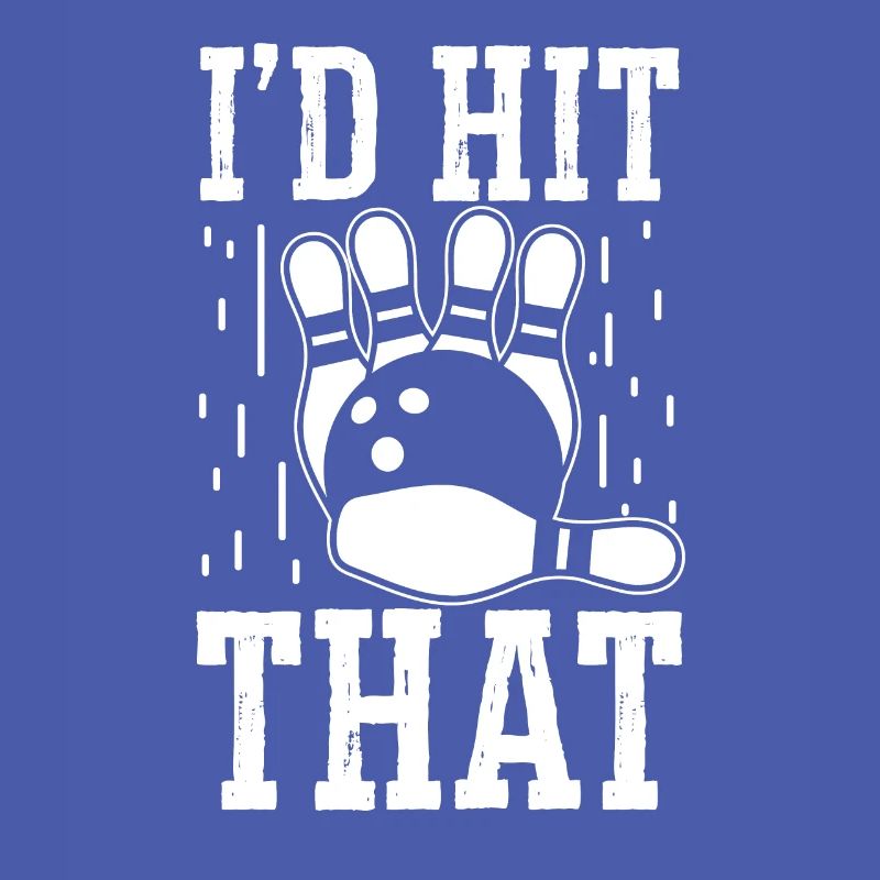 J’avais frappé ce design de bowling