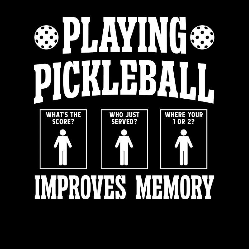Playing Pickleball improves memory