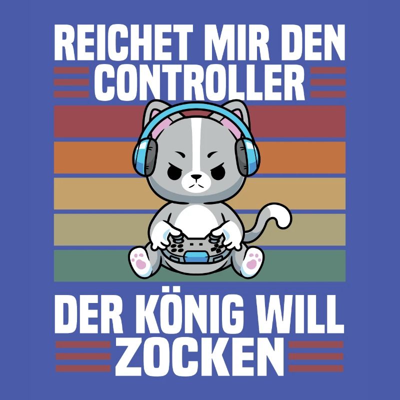 Reichet mir den Controller der König will zocken