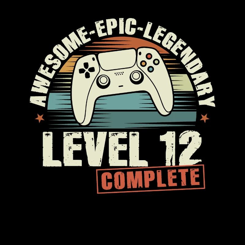 Level 12 Complete 12th Birthday Gift