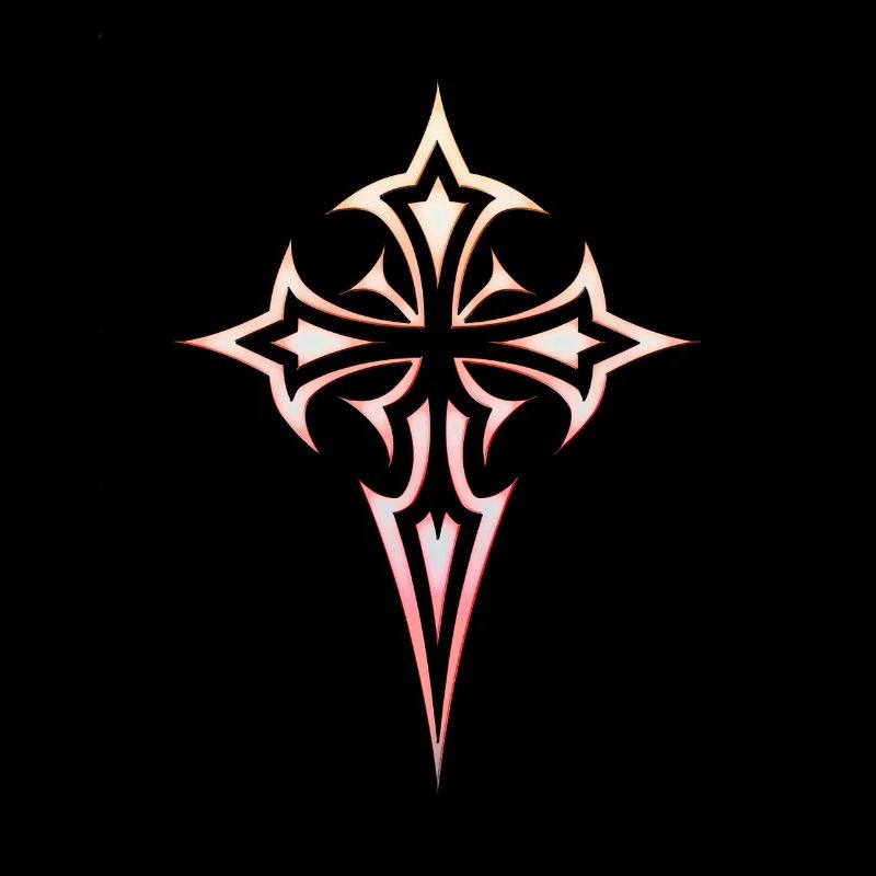 Goth Kreuz Y2K Emo Kreuz Gothic Aesthetic