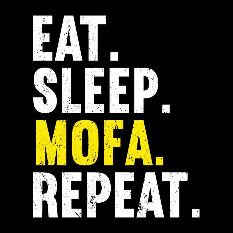 Mofa Mofas Moped Zweirad Mofafahrer Rollerfahrer