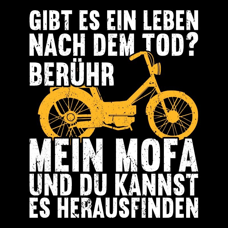Mofa Mofas Moped Zweirad Mofafahrer Rollerfahrer