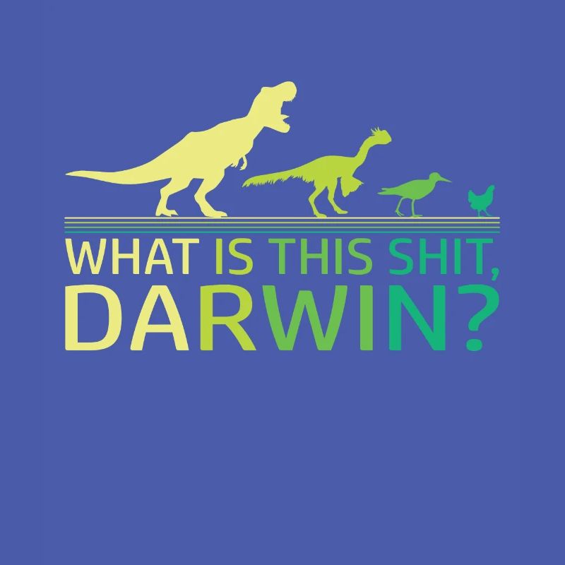 Drôle d’évolution Dino dinosaure Darwin T-Rex