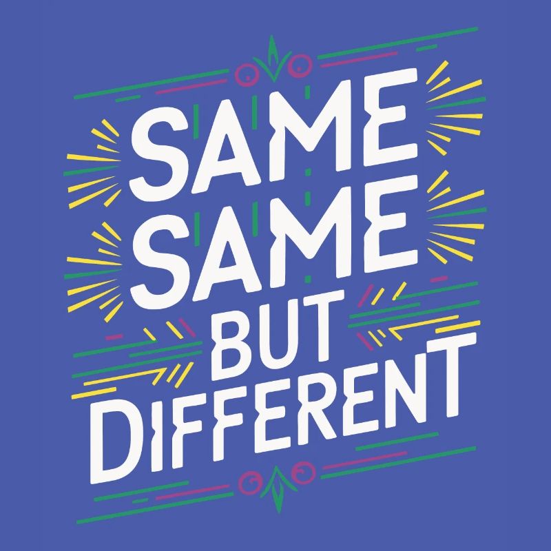 Same Same But different Thailand Traveler Backpack