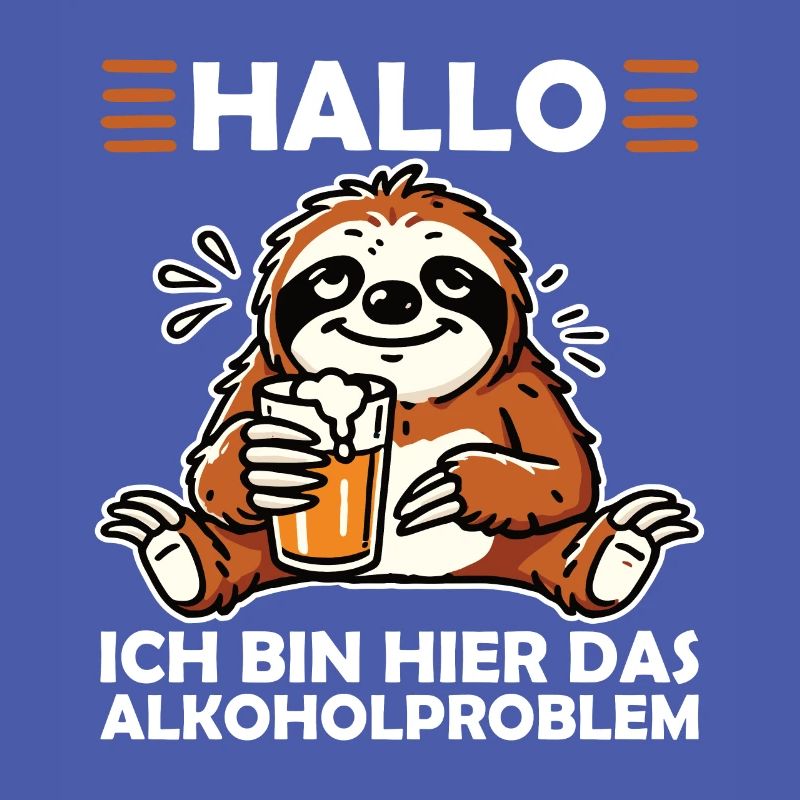 Hello I'm here the alcohol problem sloth sow