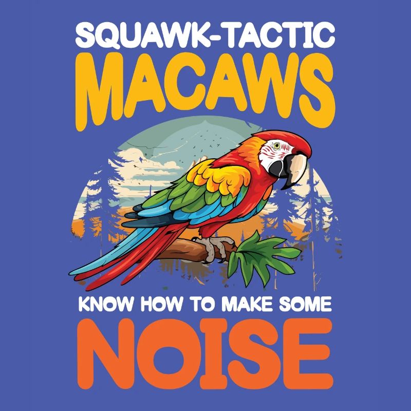 Squawk-Tastic Macaws Make Some Noise