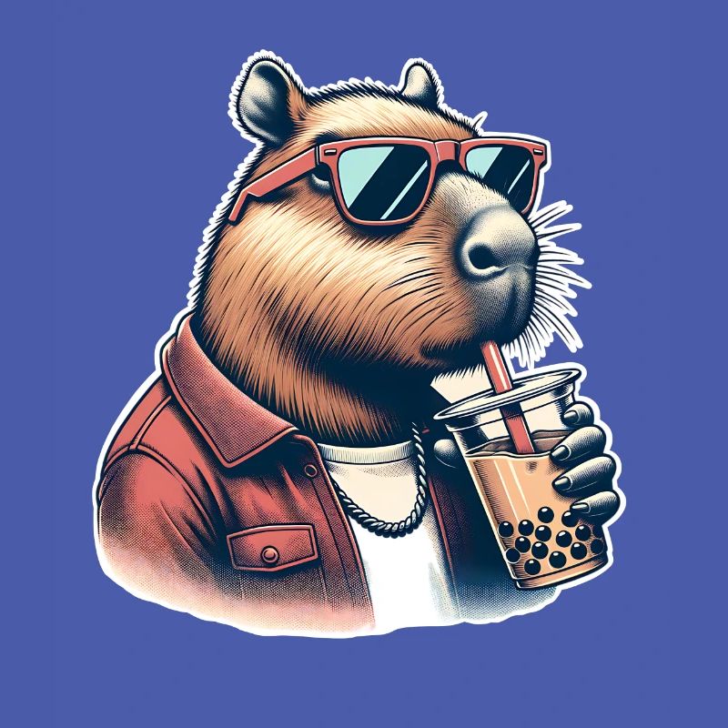 Capybara Bubble Tea