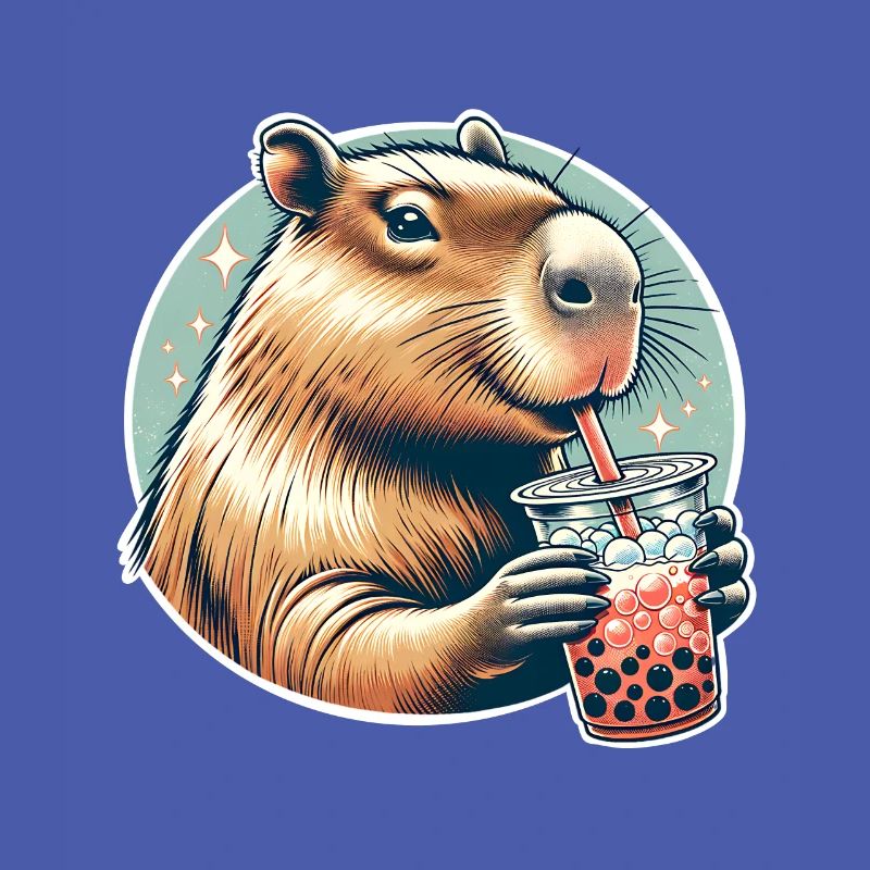 Capybara Bubble Tea