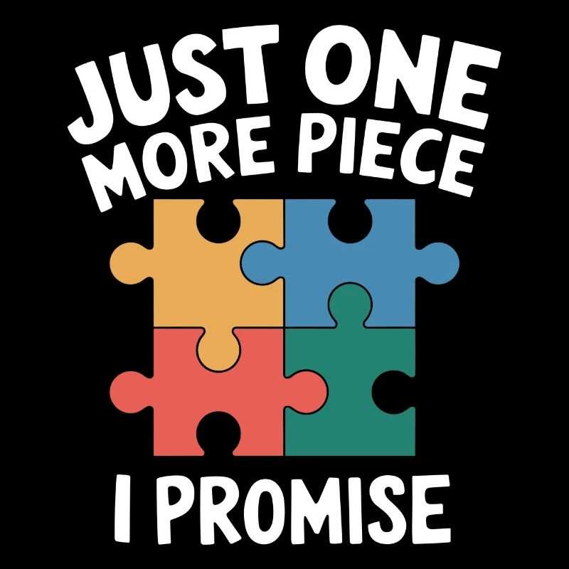 Nur noch ein Teil, ich verspreche ein lustiges Puzzle