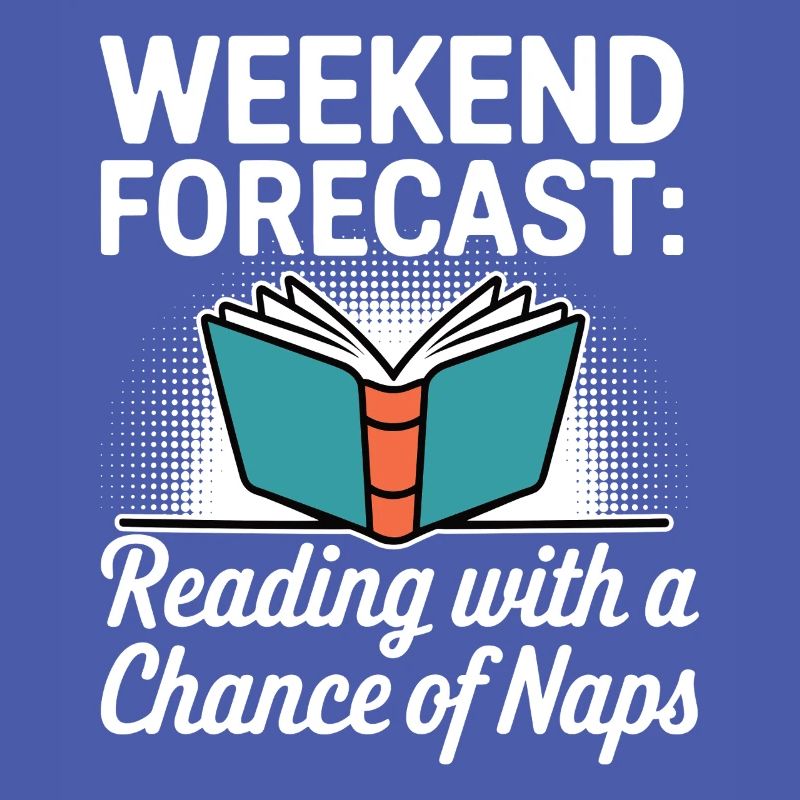 Wochenendvorhersage-Lesung mit der Möglichkeit eines Nickerchens