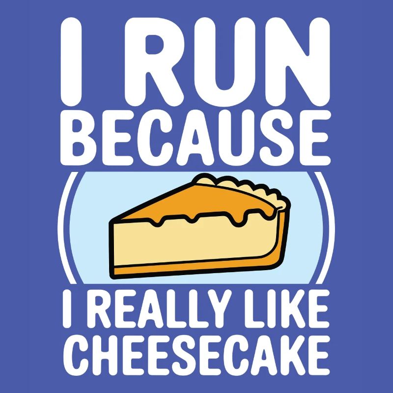 Je cours parce que j’aime beaucoup Cheesecake Joggin