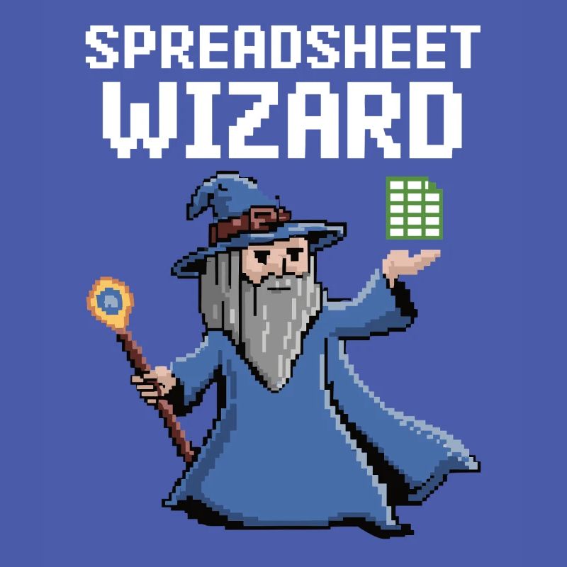 Tabellenkalkulations-Assistent Lustiger Controller Buchhalter