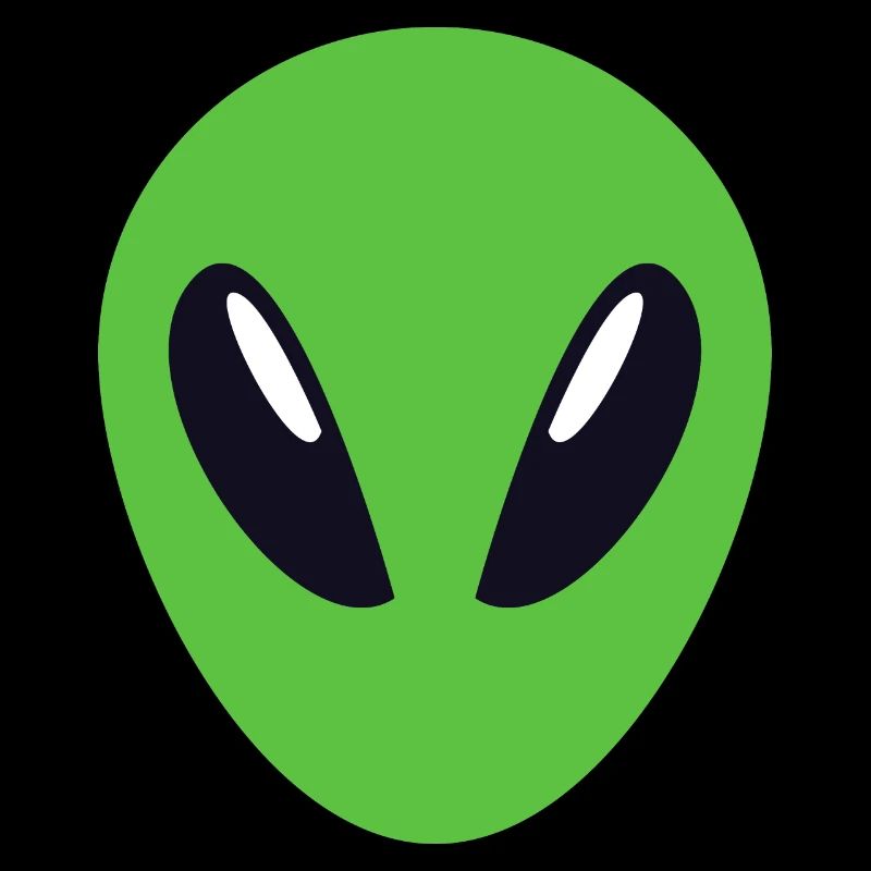 Extraterrestre vert mignon