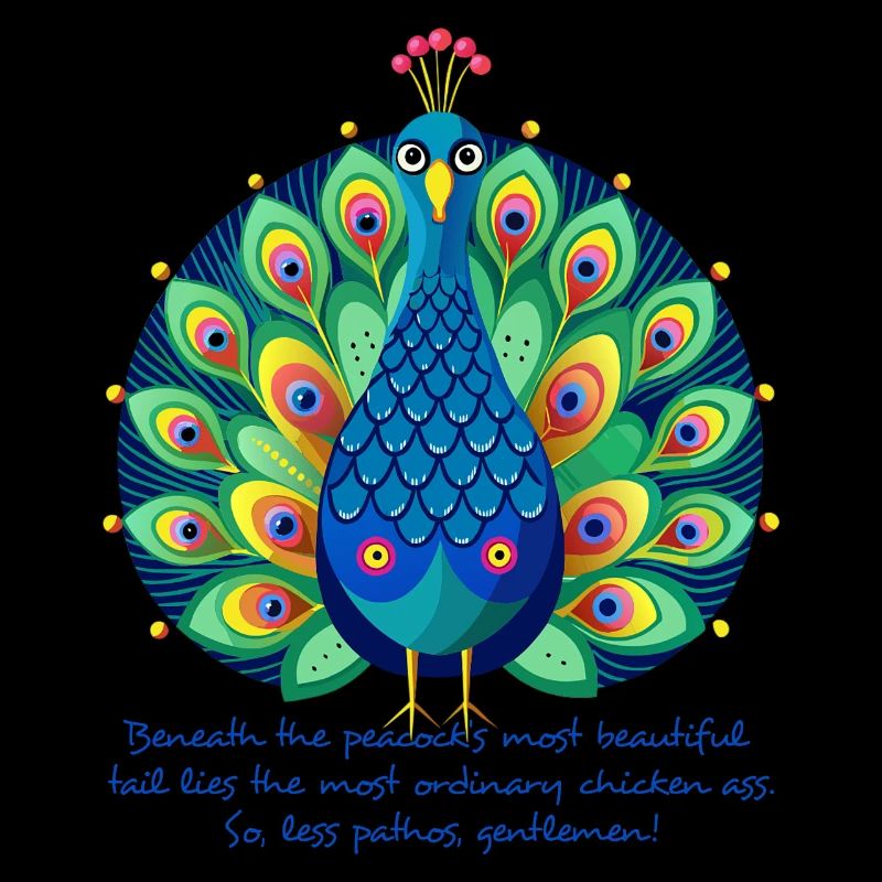 Pathetic Peacock