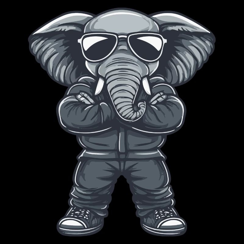 Elephant Comic Sunglasses