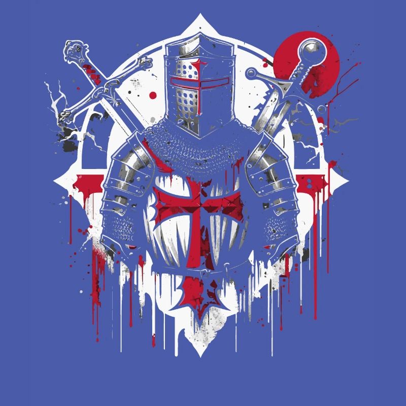 Deus Vult Crusader Knights Templar Middle Ages