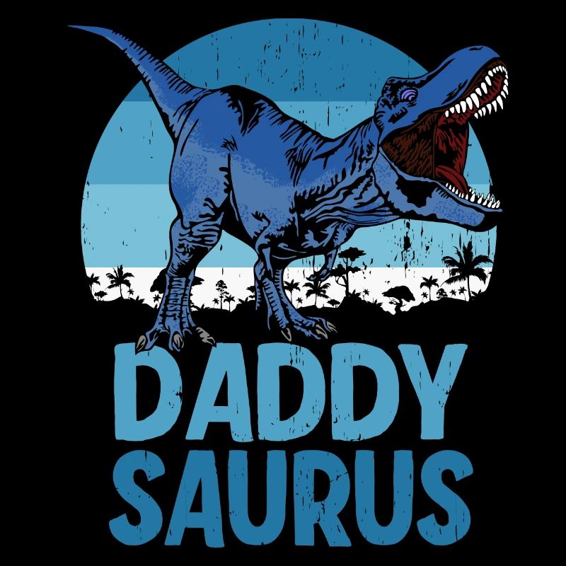 Daddy Saurus Dadsaurus Famille de dinosaures