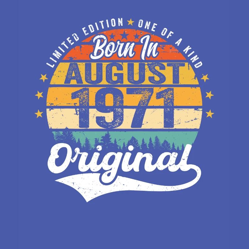 August 1971 Birthday Gift Ideas 1971 August