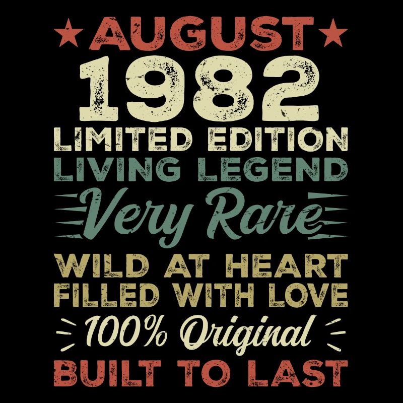 August 1982 - Geschenkidee Für August 1982 - 1982