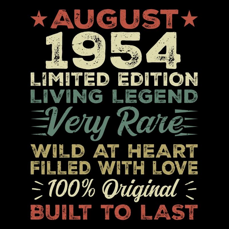 August 1954 - Gift Idea for August 1954 - 1954