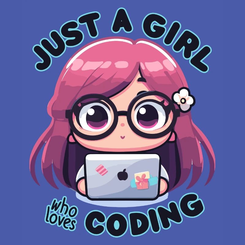 EINFACH EIN MÄDCHEN, DAS DAS PROGRAMMIEREN LIEBT