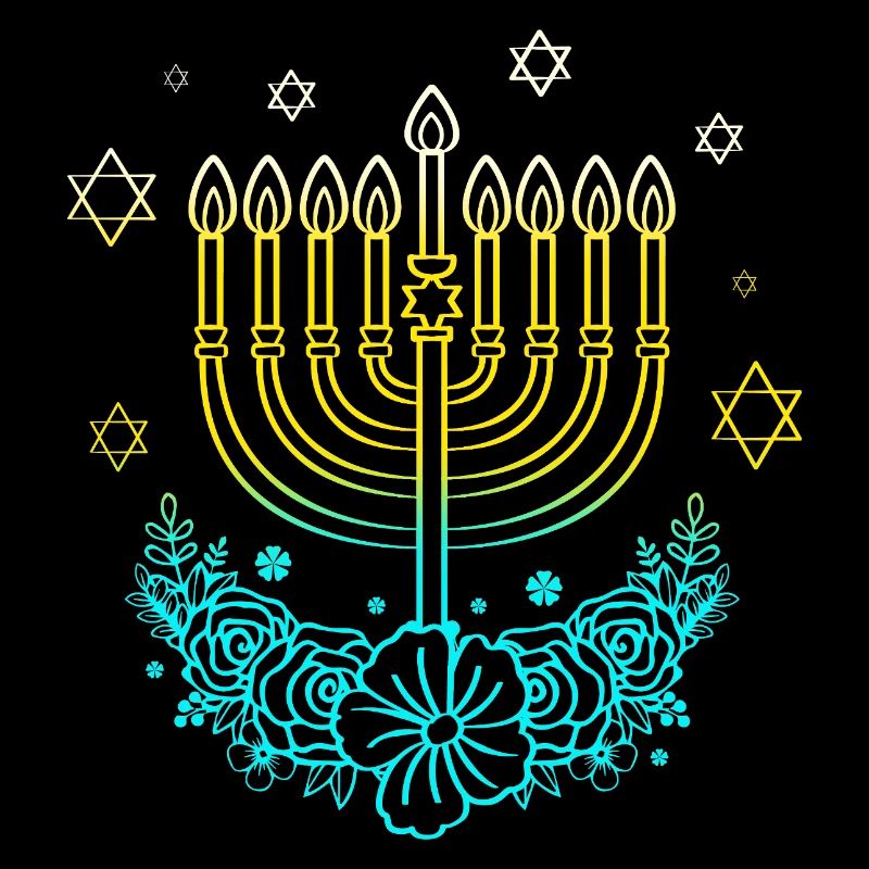 Hanoukka Hanoukka Hanoukka Hanouka Menorah